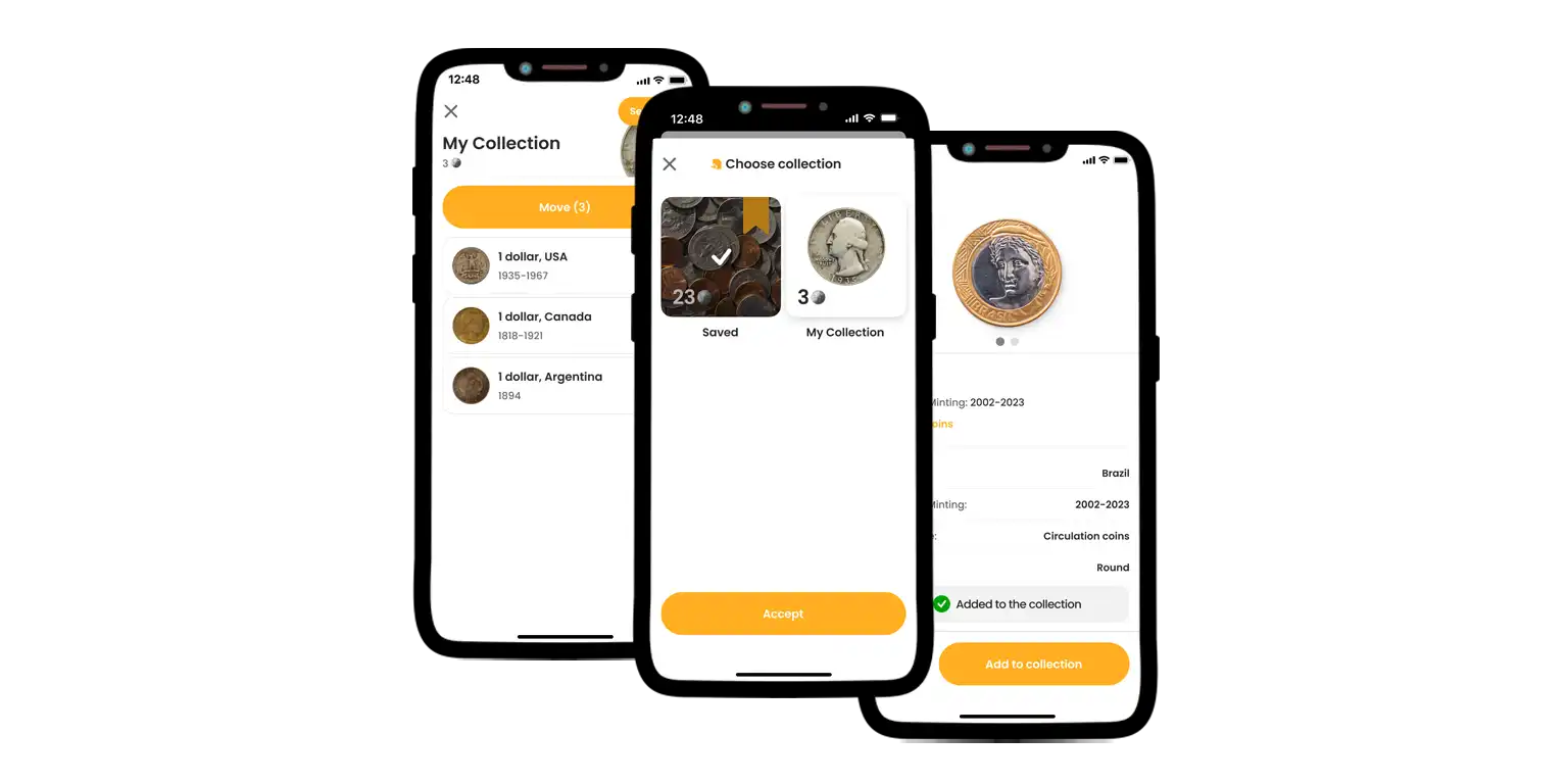 Coin ID Scanner’s main features.