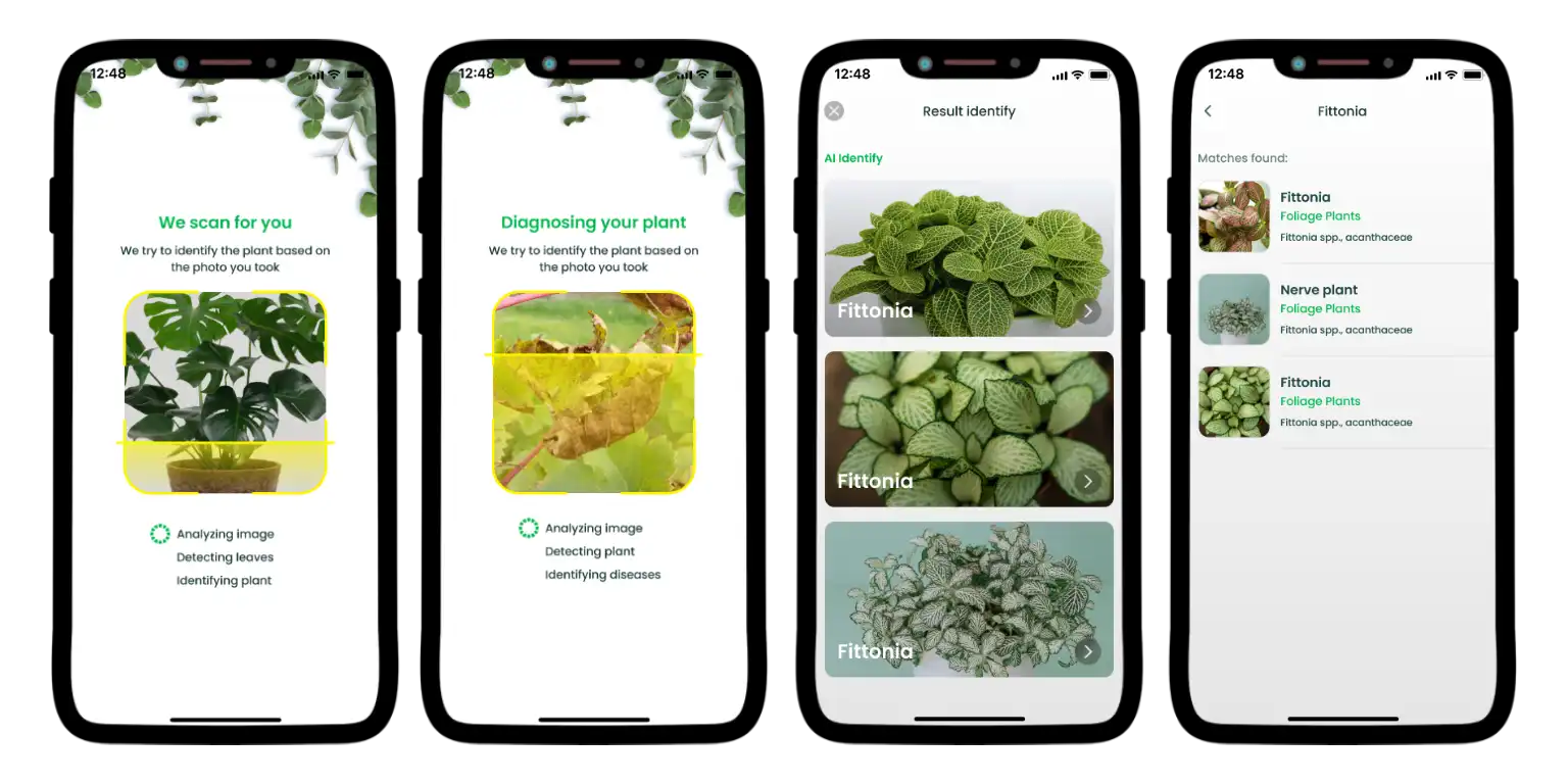A brief look at AI Plant Finder’s functionality.
